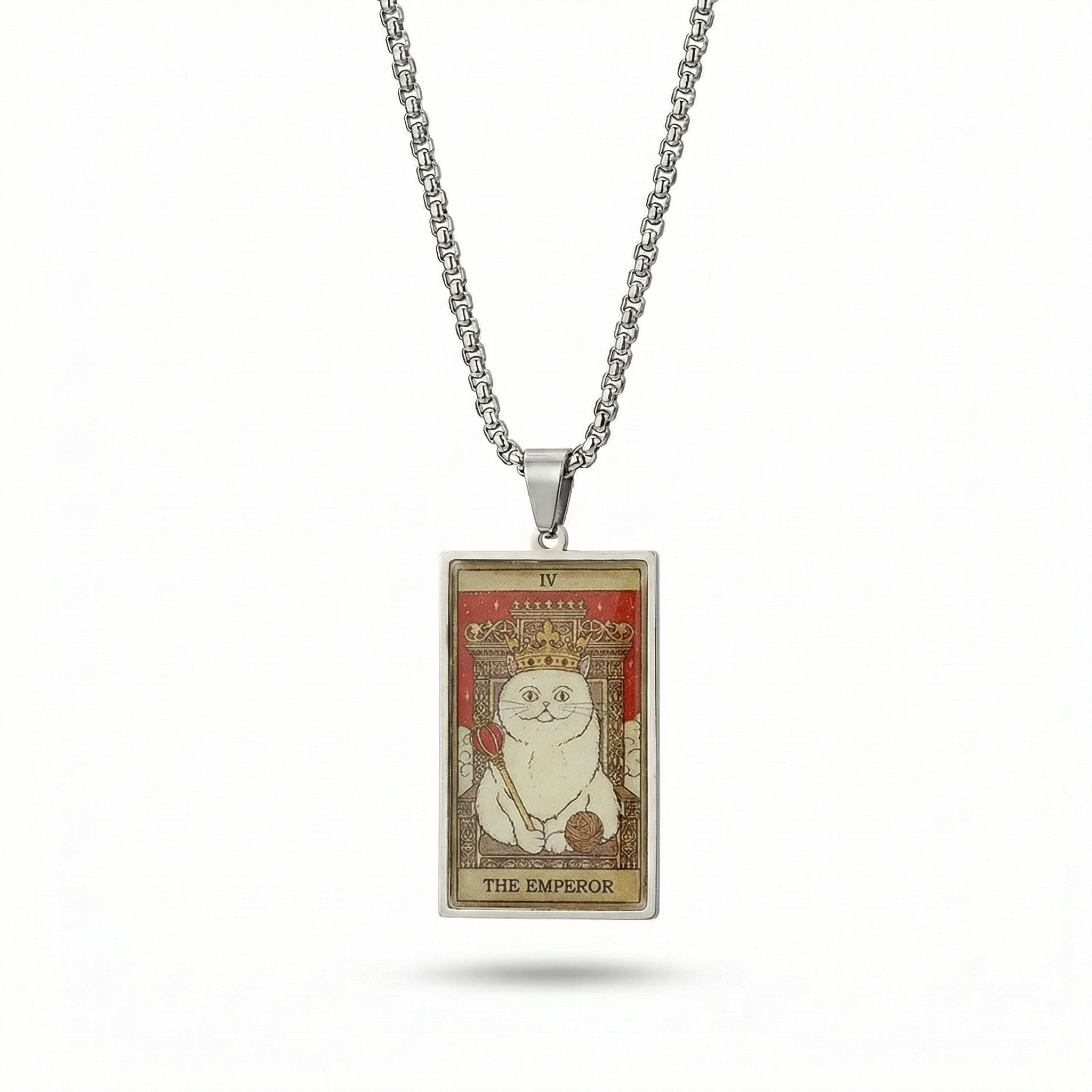 Lord the Fool™ | Mystic Cat Tarot Necklace - The Major Arcana Collection