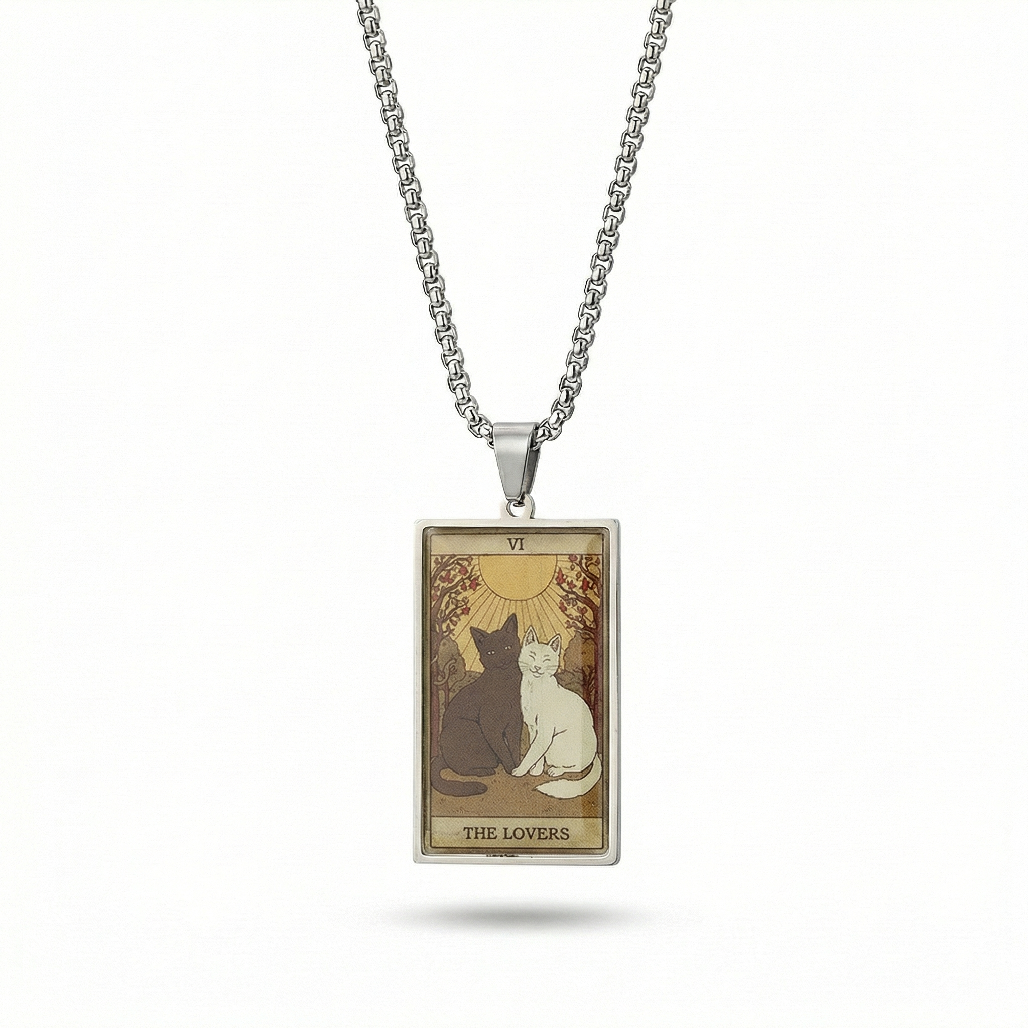 Lord the Fool™ | Mystic Cat Tarot Necklace - The Major Arcana Collection