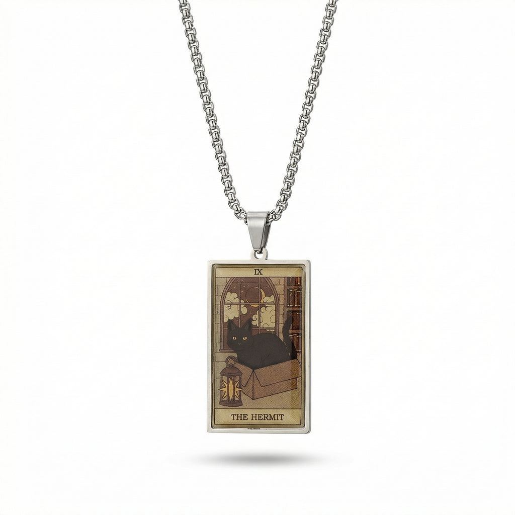 Lord the Fool™ | Mystic Cat Tarot Necklace - The Major Arcana Collection
