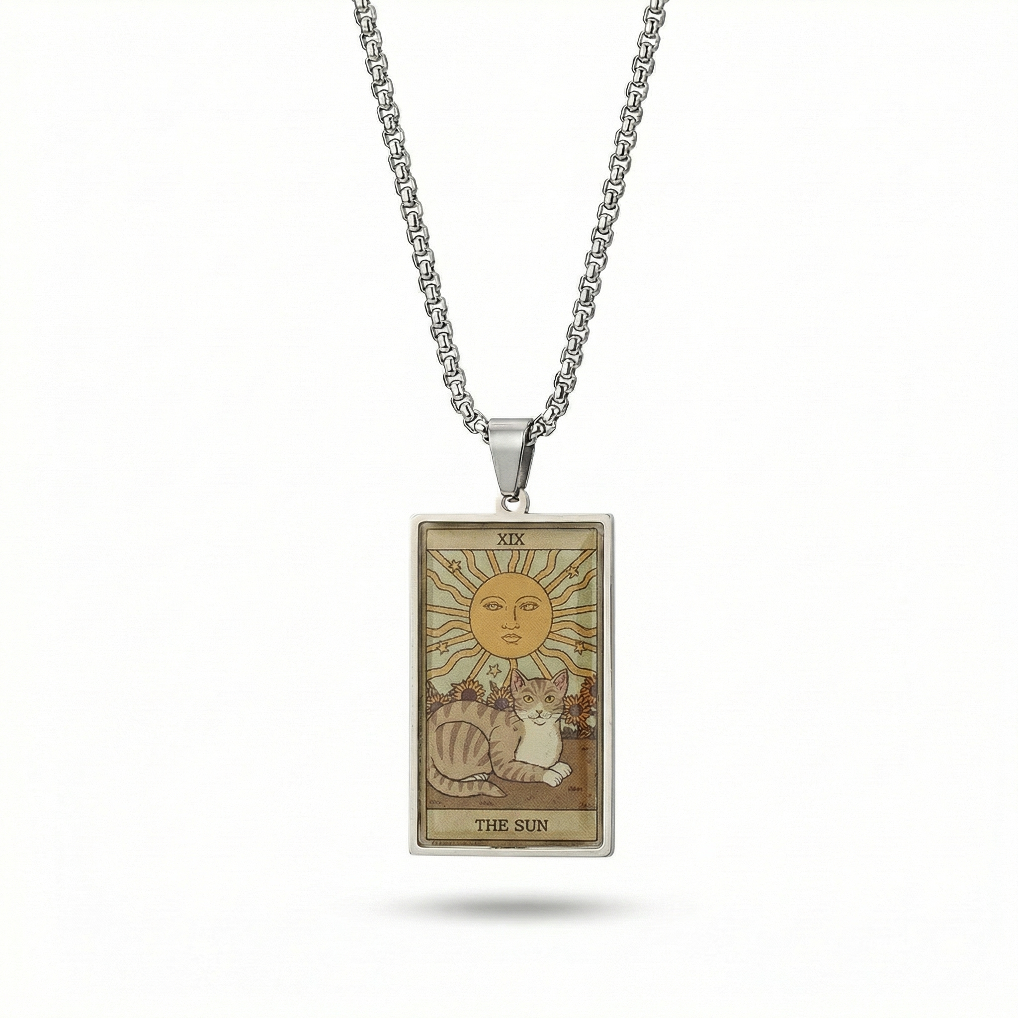 Lord the Fool™ | Mystic Cat Tarot Necklace - The Major Arcana Collection