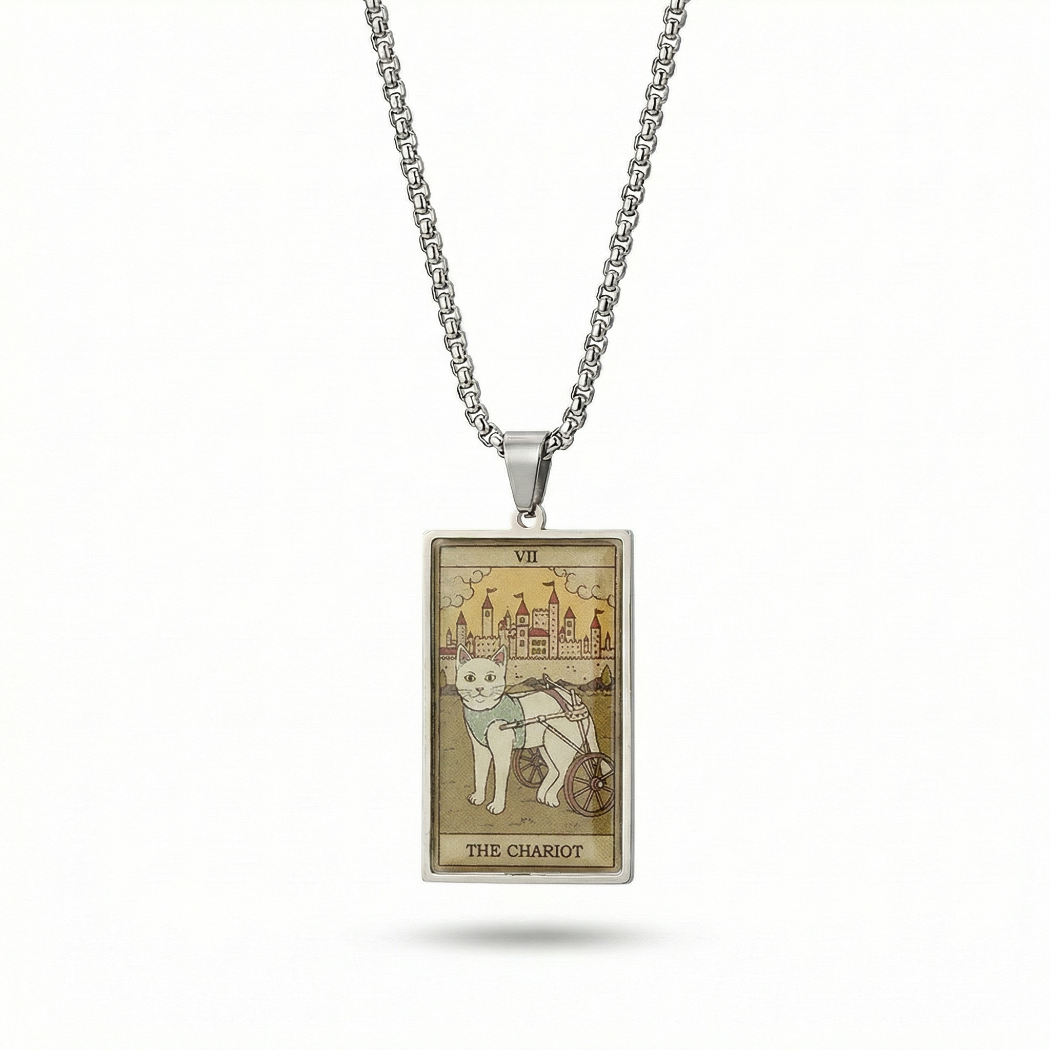 Lord the Fool™ | Mystic Cat Tarot Necklace - The Major Arcana Collection