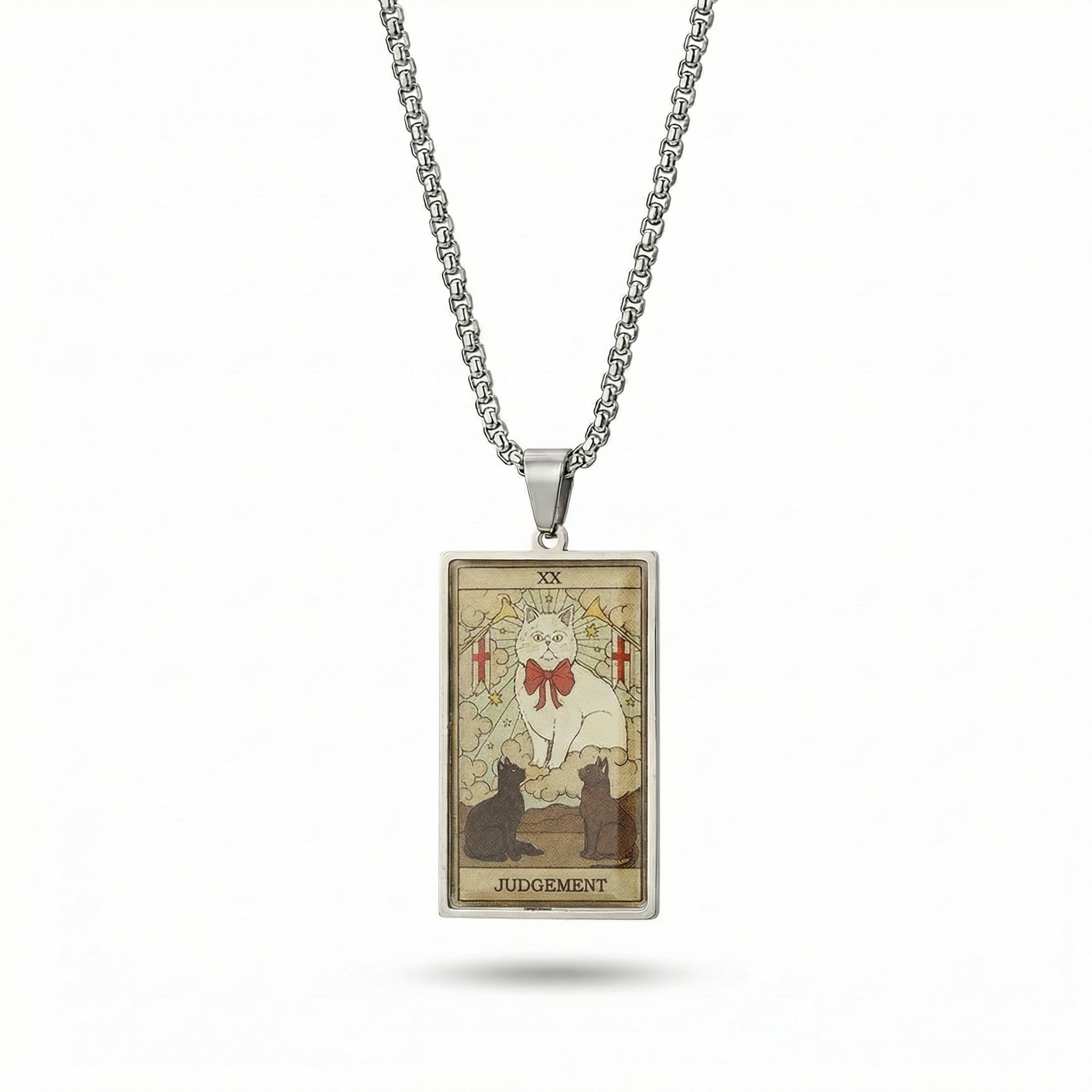 Lord the Fool™ | Mystic Cat Tarot Necklace - The Major Arcana Collection