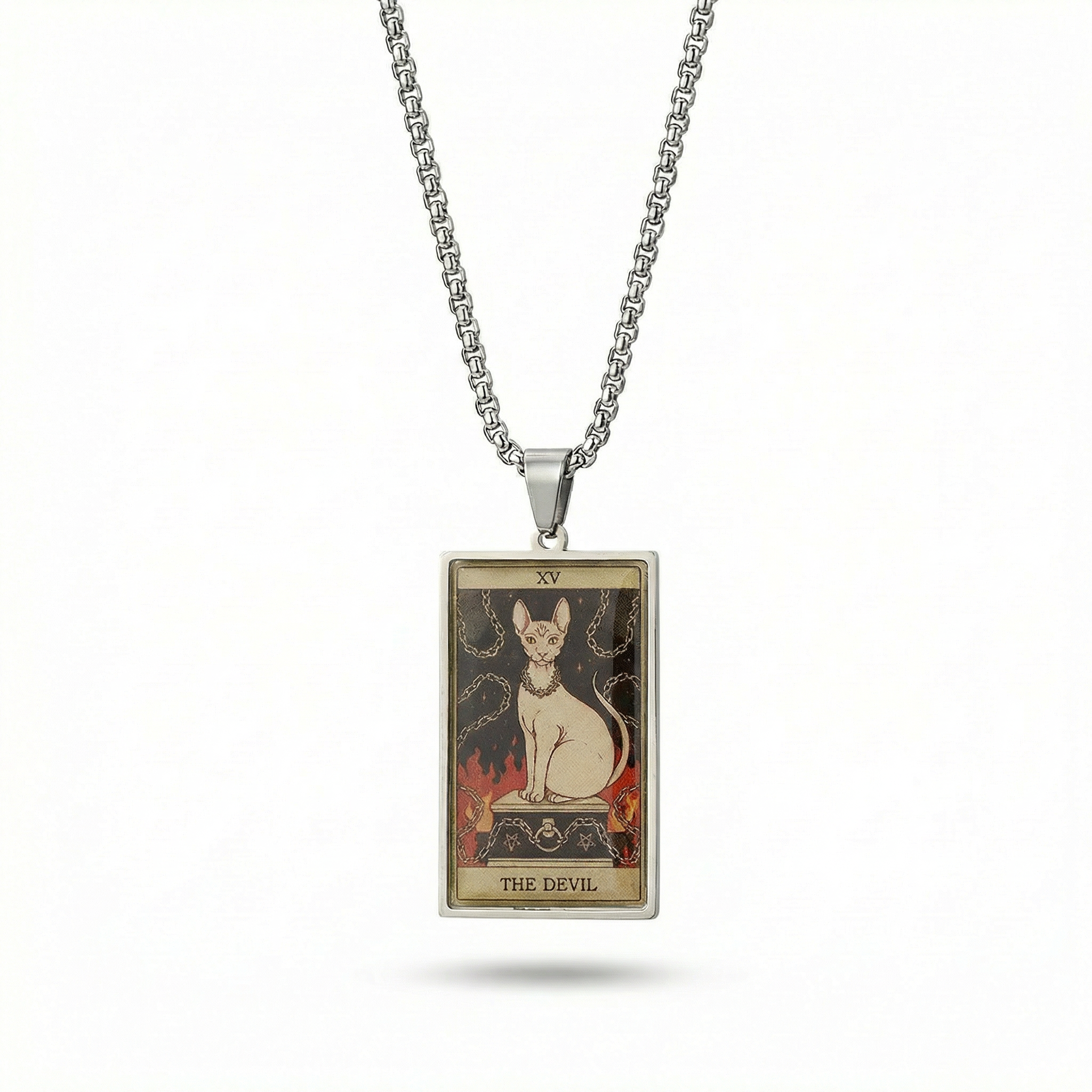 Lord the Fool™ | Mystic Cat Tarot Necklace - The Major Arcana Collection
