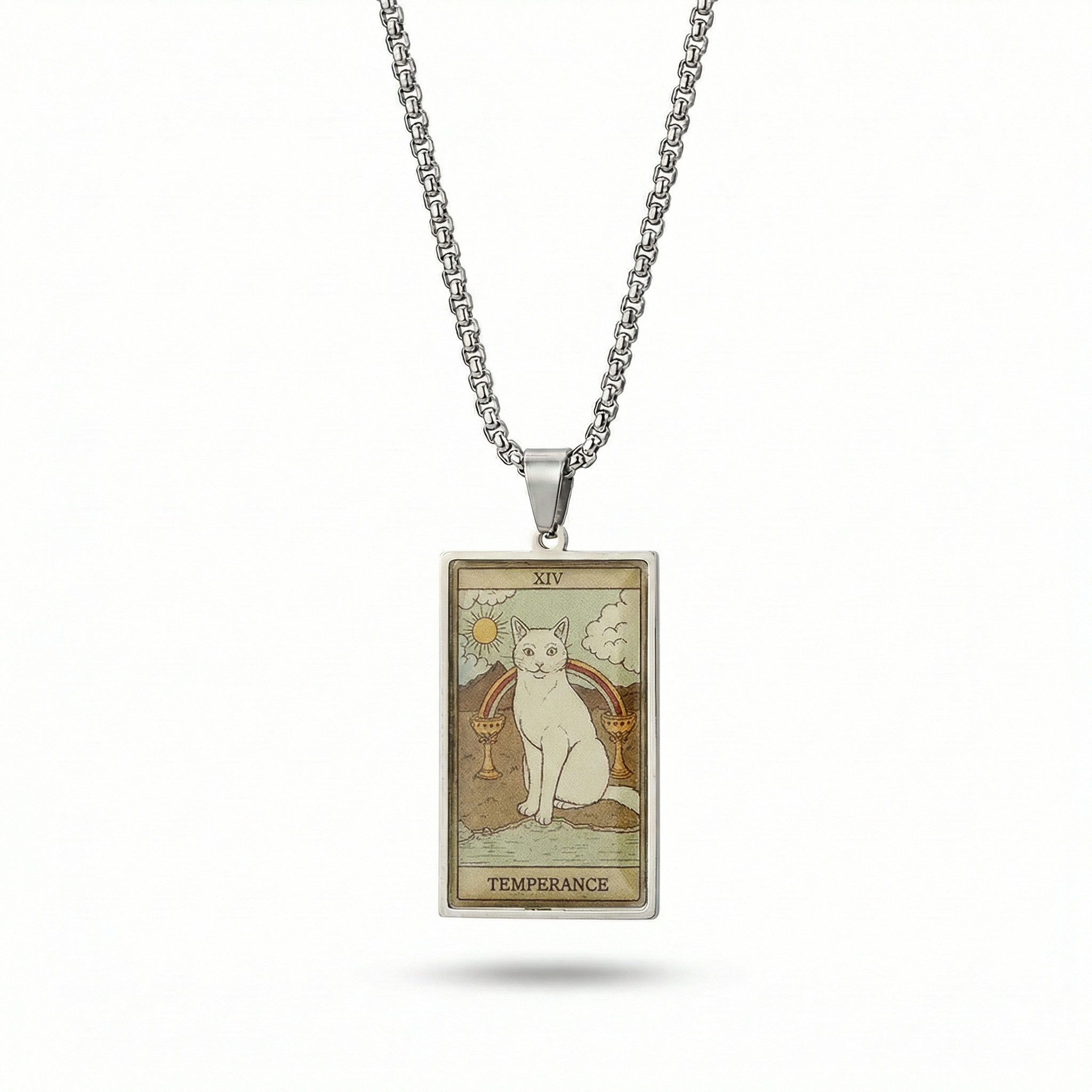 Lord the Fool™ | Mystic Cat Tarot Necklace - The Major Arcana Collection