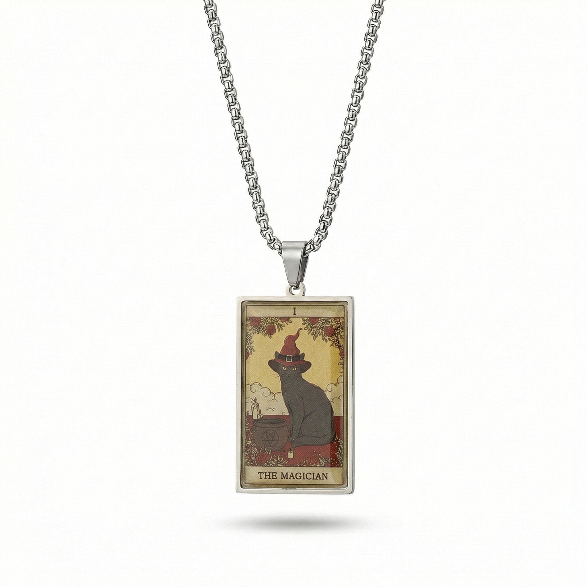 Lord the Fool™ | Mystic Cat Tarot Necklace - The Major Arcana Collection