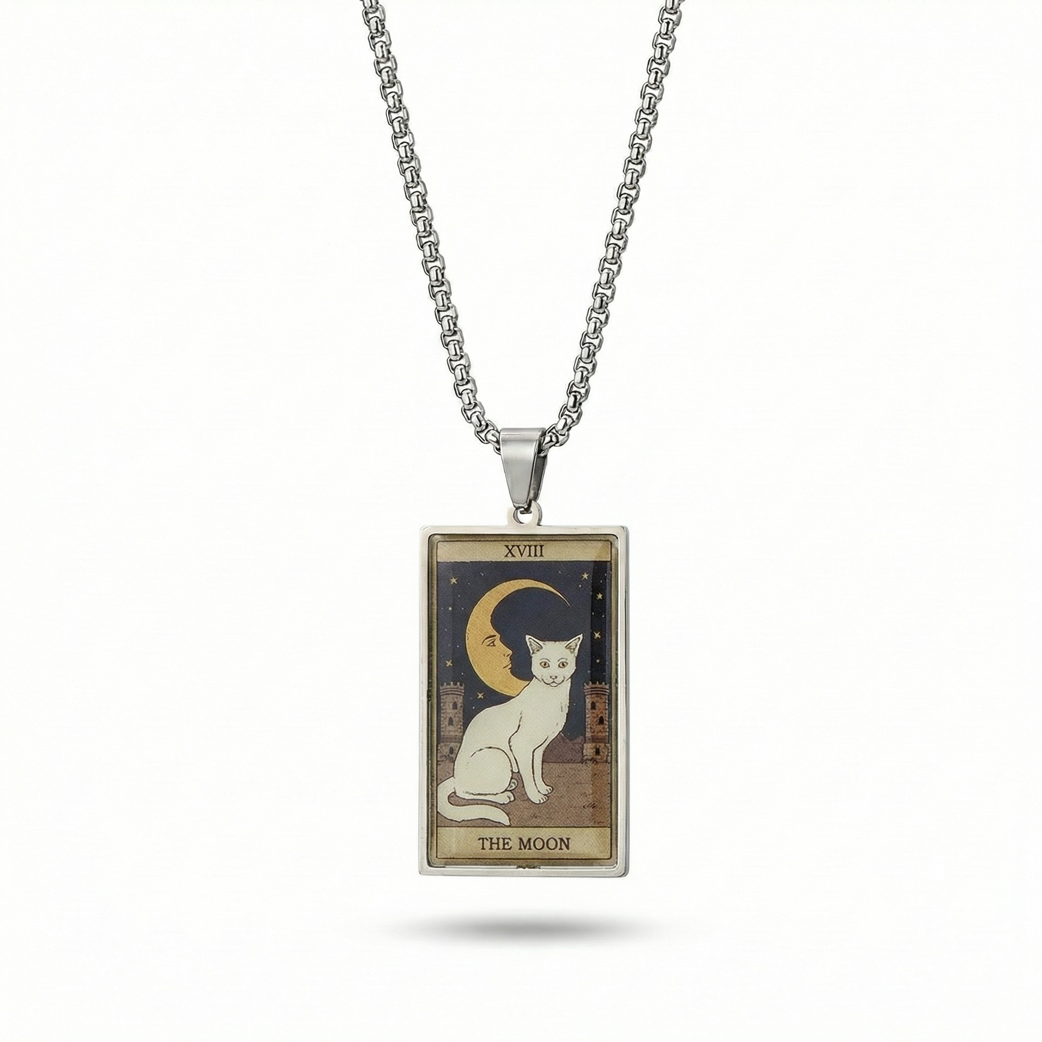 Lord the Fool™ | Mystic Cat Tarot Necklace - The Major Arcana Collection
