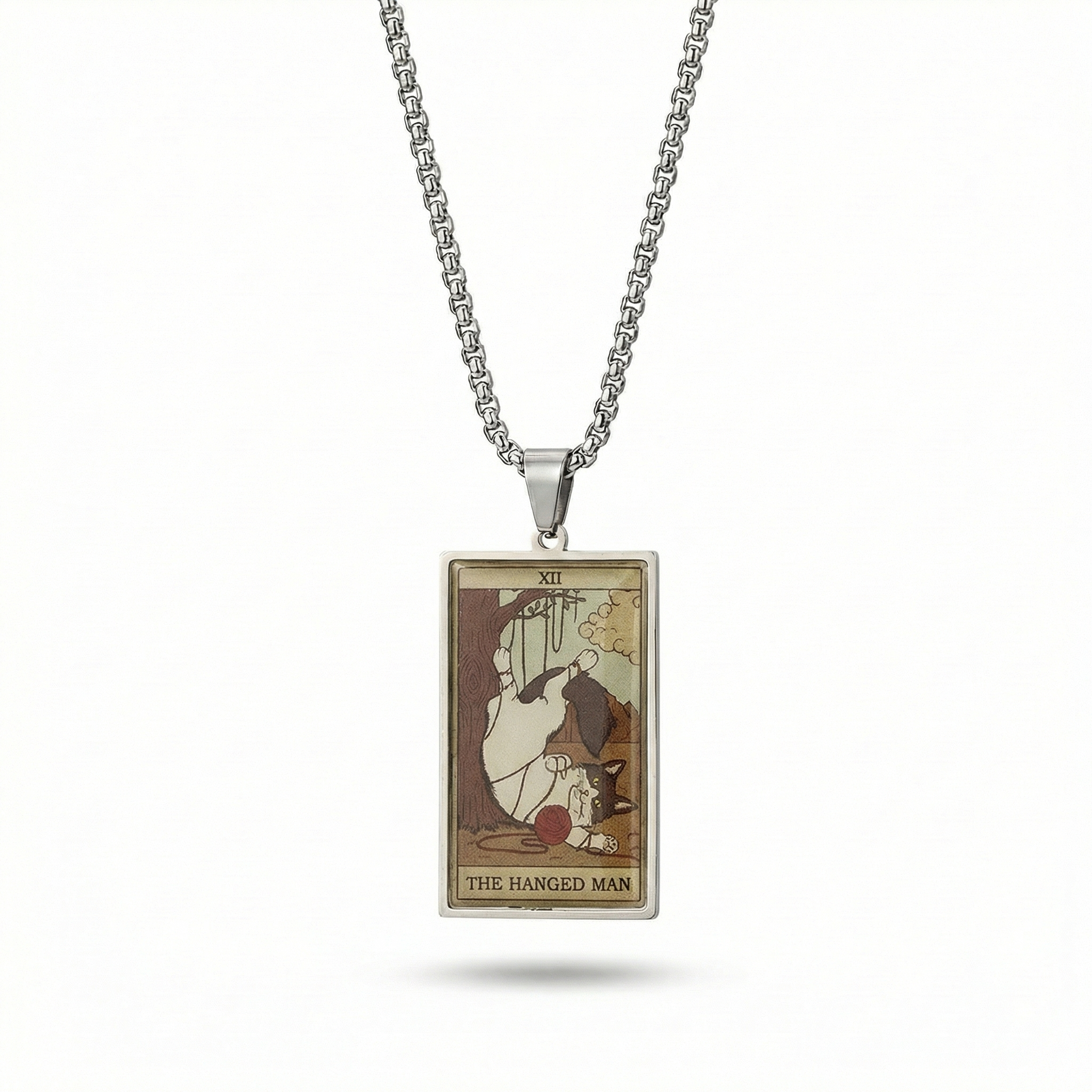 Lord the Fool™ | Mystic Cat Tarot Necklace - The Major Arcana Collection