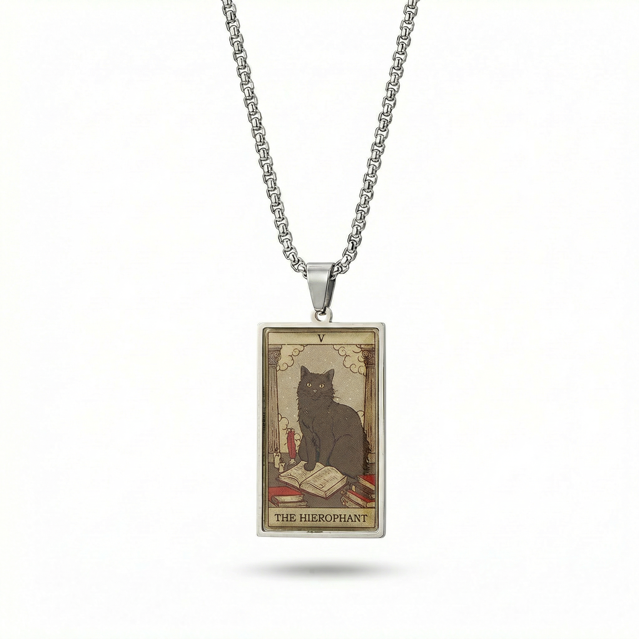Lord the Fool™ | Mystic Cat Tarot Necklace - The Major Arcana Collection