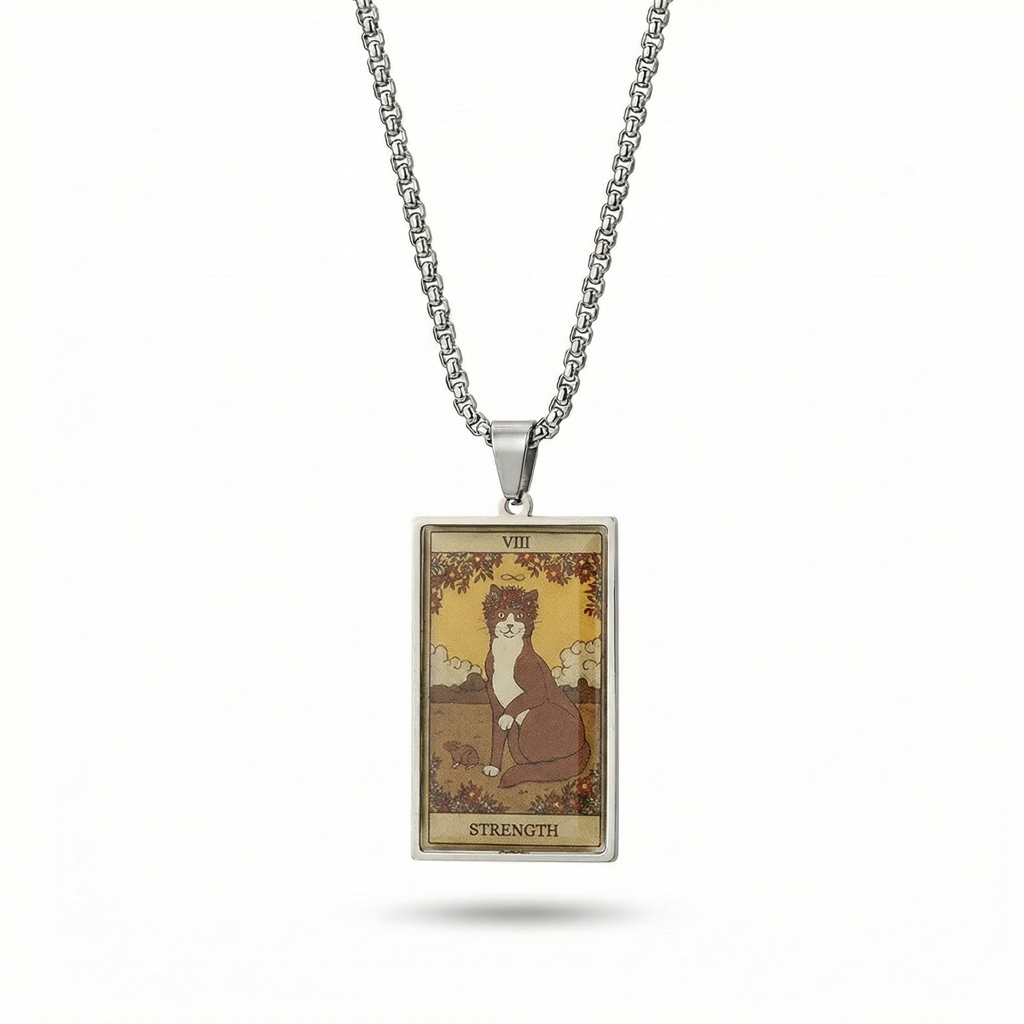 Lord the Fool™ | Mystic Cat Tarot Necklace - The Major Arcana Collection