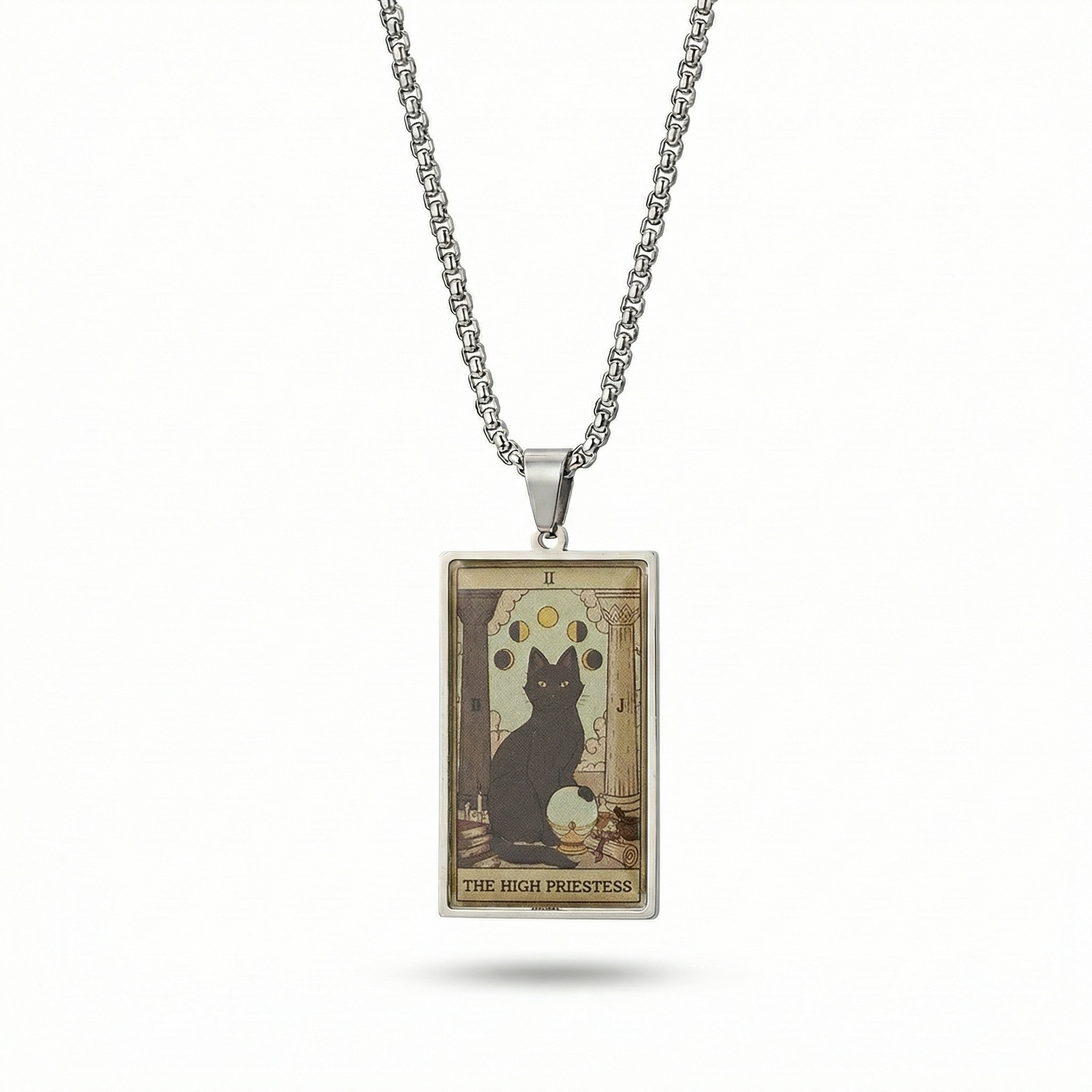 Lord the Fool™ | Mystic Cat Tarot Necklace - The Major Arcana Collection